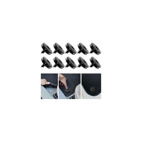 Clip Universel pour Tapi, Clips De Support De Tapi, Clips pour Tapis De Sol De Voiture, Tapi De Voiture Retenue Supports Antidérapants, pour Tapis De Sol Et Tapis De Voiture Antidérapants 20pcs
