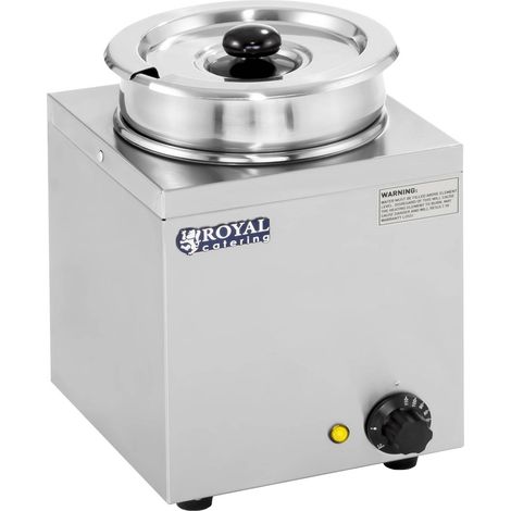 Chauffe-soupe électrique bain-marie 150W 230V 3,8L (1/6)
