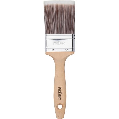 ProDec Pennello professionale Premier Trade da 6,3 cm, per una pittura liscia con emulsione, lucida e satinata su pareti, soffitti, legno e metallo, 6,3 cm, 63 mm