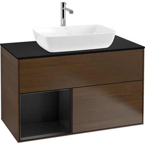 Villeroy & Boch F772PDGN Armoire sous lavabo Finion F77 (1/2)