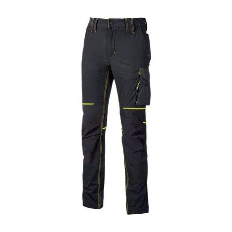 PANTALONE SLIM FIT WORLD UPOWER  BLACK CARBON XXL