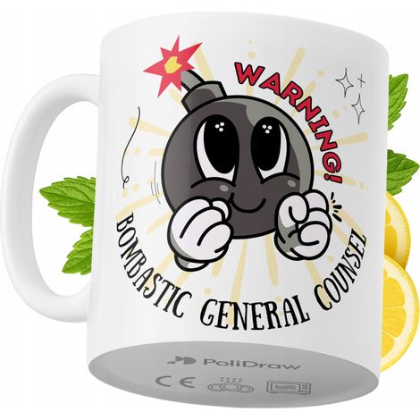 Lustige Kaffeetasse mit witzigem Textdesign für Rechtsberater – ideal für Geburtstage, Namenstage, Feiertage und besondere Anlässe. Hochwertige Tasse für Büro, Homeoffice und Arbeit. Farbe: Weiß, 330 