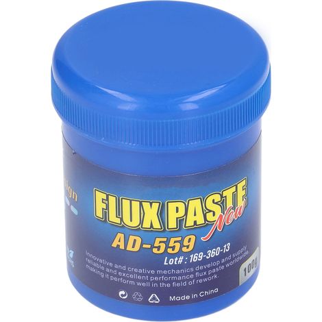 Pâte à souder écologique, flux de brasage en crème pour réparation électronique, 100g AD-559 (1/5)
