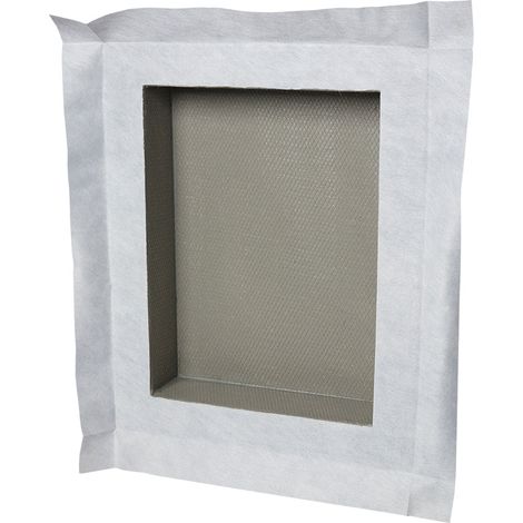 U-Tile – Niche de douche à carreler 40 x 30 cm – 9 cm de profondeur – Étanchéité intégrée – Prêt à carreler – Résistant pour espaces humides