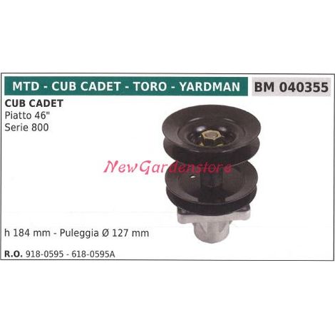 Mozzo portalama trattorino rasaerba piatto 46 pollici MTD 040355