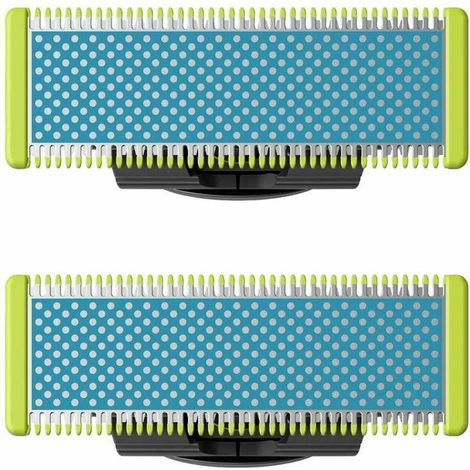 Lame de rechange Philips Norelco OneBlade QP225/50 – Compatible avec tous les modèles OneBlade – Durée de vie jusqu'à 4 mois – Lavable sous l'eau (1/3)