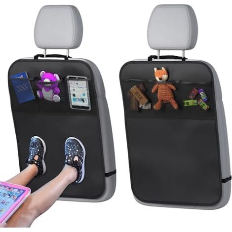 Applicable 2 Pièces Protections de Siège de Voiture Enfant pour Jeep Avenger 2023 2024, Coussin de Protecteur Anti-Coup de Pied Sièges Auto