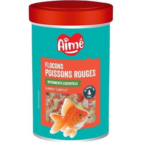 Alimento pesce - AIME - Fiocchi per pesci rossi - 1000 ml (1/4)
