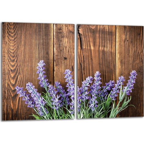 Glasschutzplatte für den Herd 2x40x52 Lavendel (1/5)