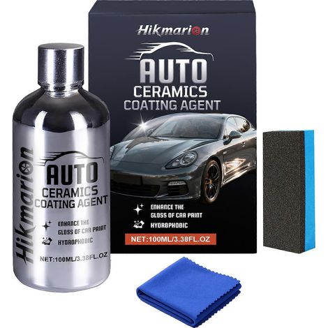 Spray de revêtement céramique : protection haute protection pour les surfaces automobiles, agents de rénovation, protection toutes saisons (1/5)