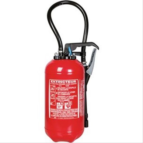 Extincteur d'intérieur 6L à eau pulverisée avec additif NF 9,8kg