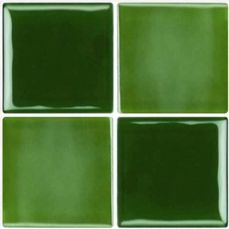 20 pezzi adesivi per piastrelle in PVC autoadesivi adesivi decorativi impermeabili per piastrelle per pavimenti adesivi murali per cucina bagno casa,, verde 15X15 cm (1/5)