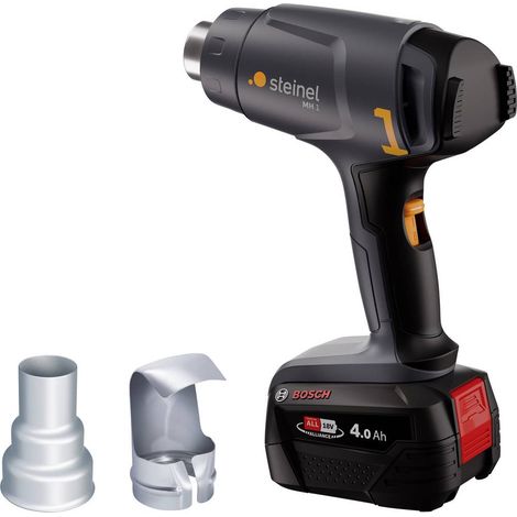 Steinel 088071 MH 1 SET 4AH LG Pistolet à air chaud sans fil + batterie, + chargeur 500 W (1/4)