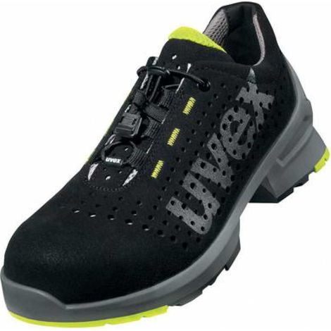 UVEX uvex 1 Halbschuhe S1 85438 schwarz, gelb Weite 11 Größe 43 (1/5)