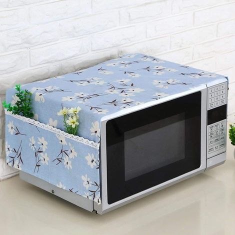 Housse De Protection Pour Four à Micro-ondes 85x35cm Feuille De Tissu
