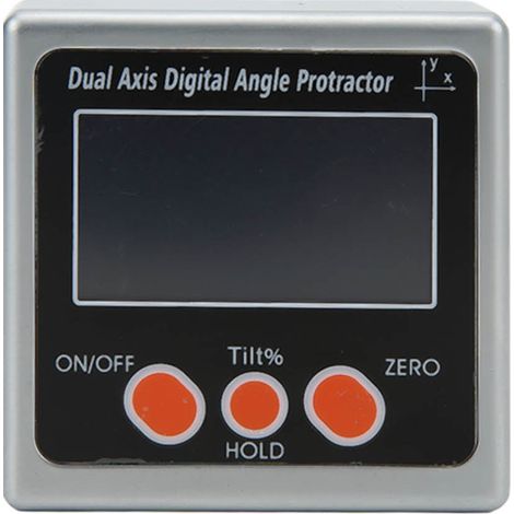 Affichage numérique, mesure horizontale précise, écran LCD clair, contrôle intelligent, inclinomètre numérique portable et compact, magnétique unilatéral. (1/5)