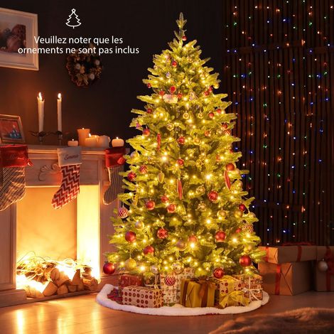 Pre-Lit Artificial Christmas Tree 180cm, 250 LED, 11 Modes (1/5)