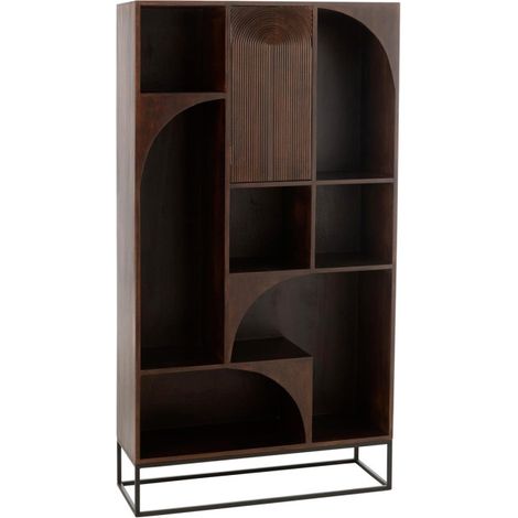 Étagère Design en Bois "Mode" 168cm Marron (1/5)
