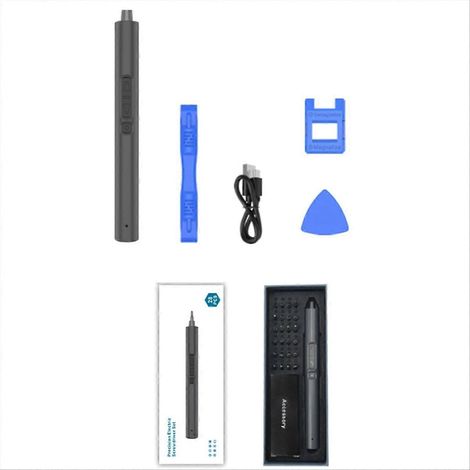 Mini-Elektroschraubendreher, 28 in 1 für Laptop und Handy (A) (1/5)