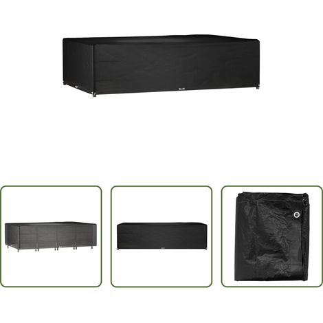 Rattanmöbel schützen - Gartenmöbel-Abdeckung 16 Ösen 325x205x90 cm Rechteckig (1/5)