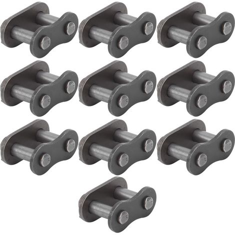 10 pièces 428 boucle de chaîne lien principal en acier moto liens de connexion connecteur de Joint. (1/5)