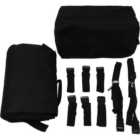 Sac à bagages sur le toit de la voiture, grande capacité, en tissu Oxford, résistant aux UV, étanche à la poussière, porte-bagages supérieur pour voyage