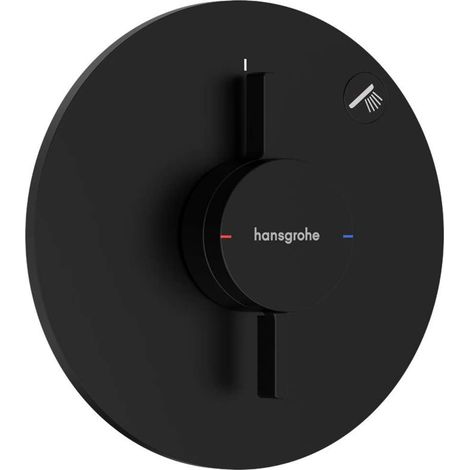 Hansgrohe DuoTurn S - Miscelatore doccia ad incasso, nero opaco 75618670 (1/2)