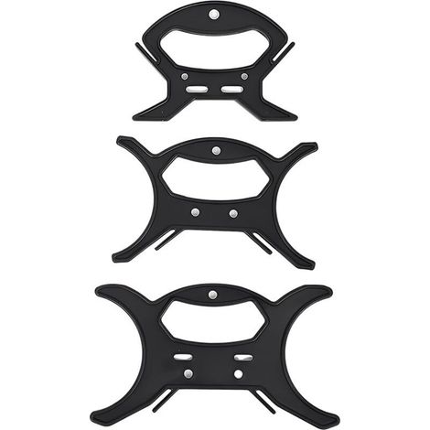 Pièces Enrouleurs de Câbles en Plastique, Multifonctionnels,Organiseurs de Cordes pour Guirlandes lumineuses, Rallonges, Couronnes, Perles, etc. (Grand + Moyen +Petit) (1/4)