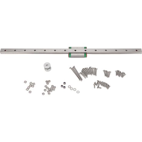 Kit d'amélioration rail linéaire MGN12H pour axe X de Prusa MK3S, accessoires d'imprimante 3D, glissière linéaire 3D (1/5)