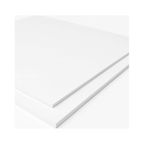 Rigid White PVC Panel 70x60 cm Thickness 1 mm For Signage and Decoration (1/5)