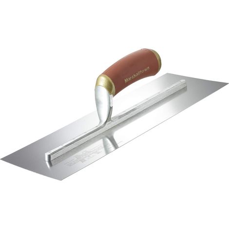Marshalltown MPB14SSD - Cazzuola in acciaio INOX con lama pre-usata, 35,5 cm