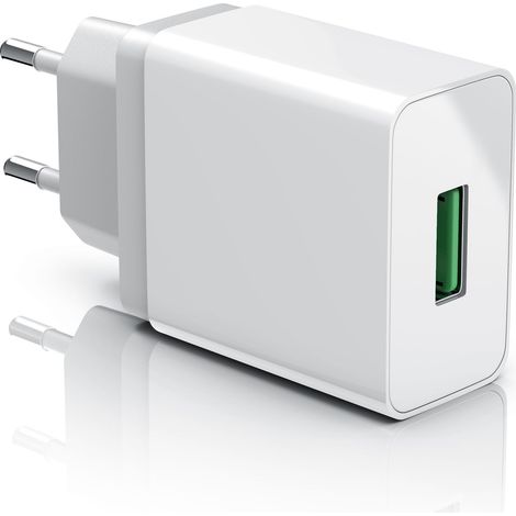 Aplic USB-Ladegerät 3000 mA, Quick Charge 3.0 USB-Ladegerät 1x USB A QC 3.0 Port / max. 3A über QC (1/5)