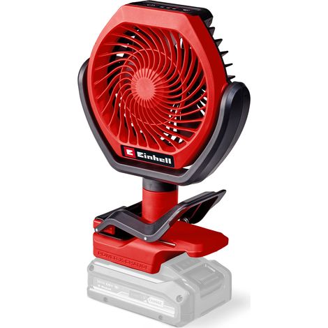 Einhell Akku-Ventilator GC-CF 18/110 Li-Solo Power X-Change (18 V, Brushless, 3 Geschwindigkeitsstufen, stufenlos einstellbar, viele Befestigungsmöglichkeiten, ohne Akku) (1/5)