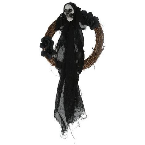 Guirlande fantôme Halloween décoration porte fantômes maison accessoires ornements fête extérieur