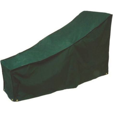 Housse de protection Transat PVC vert Fermeture élastique 175 x 76 x 30 cm