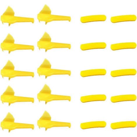10 paires d'outils de démontage et de montage pour démonte-pneus de 60 mm, type « tête d'oiseau ». (1/5)