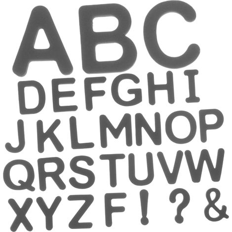 Lettres magnétiques en mousse Totority pour réfrigérateur