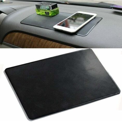 Tapis en PVC Auto antidérapant pour tableau de bord de voiture, 27x15CM, coussin de Gel collant pour support de lunettes de de téléphone, intérieur de voiture,STAR.L (1/5)