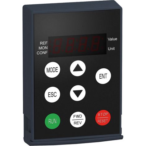 terminal distant - pour variateur de vitesse atv12/atv312 - ip54 - altivar - schneider electric vw3a1006 (1/4)