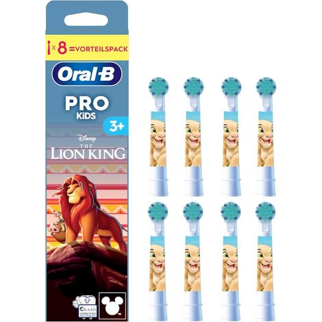 Oral-B Lion King Kids 3+ 8er Aufsteckbürsten
