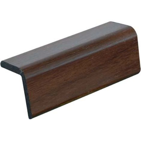 Paraspigolo liscio polistirene noce scuro mm 30x30 h.mm 2900 (10 pezzi)