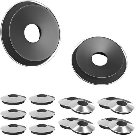 20 Pièces EPDM Rondelles d'Étanchéité Collées, OD 12 mm, ID 5,5 mm, Épaisseur 2,5 mm, Rondelles d'étanchéité Composites, pour Boulon (1/5)