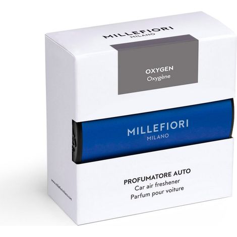 Profumatore per Auto Icon Classic Blu Metallizzato Oxygen MILLEFIORI MILANO