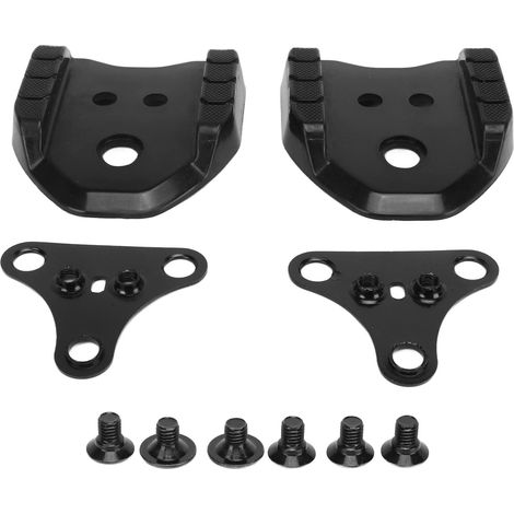 Bike Cleats, Cycling Shoe Cleat Covers, Foot Cleat for Indoor Bike Pedals, Exercise Bike and Road Bike, Cleats for Valveless Pedals and Shoes