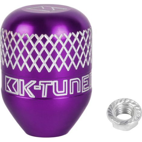 Universal mesh car gear shift knob, engraved gear shift knob, gear lever - purple (1/4)