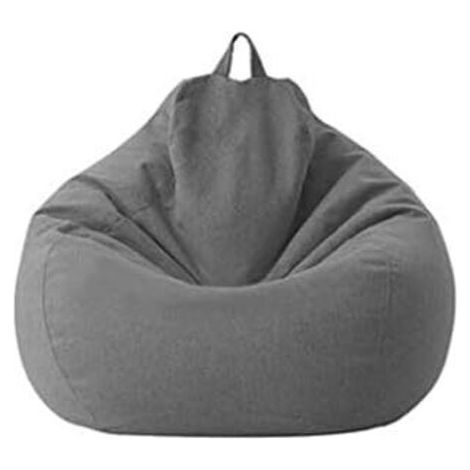 Ensoleille – Housse de canapé inclinable en tissu – Housse de fauteuil et chaise – Dimensions 80x90cm – Gris foncé pour salon moderne (1/5)