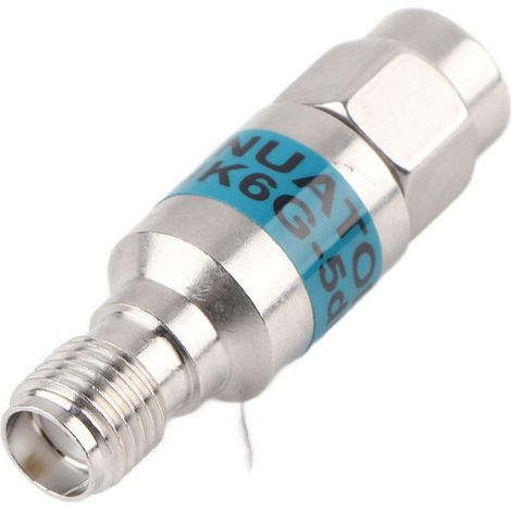 SMA-Stecker-Buchse-Koaxial-HF-Dämpfungsglieder aus Edelstahl, feste Dämpfung von 1 bis 30 dB, direkt vom Hersteller verkauft, 3 Stück verkauft. (1/5)