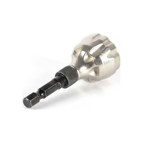 Outil d'ébavurage à chanfrein externe, tige hexagonale HSS, outils d'élimination des bavures avec lames en carbure, outil d'ébavurage pour boulons métalliques de 1/8" à 3/4" (319 mm)