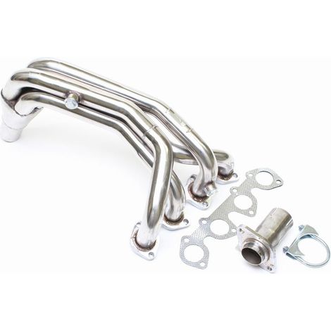 Collecteur d'echappement en inox pour Peugeot 206 1,4 8v de 1998 à 2005-16441912