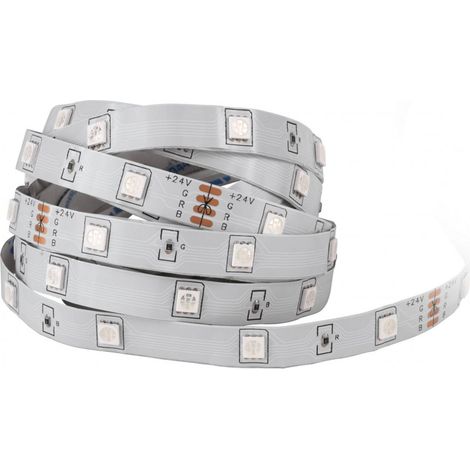 RUBAN 5 METRES 12.5W LED RGB TELECOMMANDE STRIPE